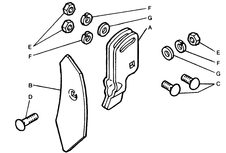 Furrow Opener 2 Diagram and Parts List for 62542C (G00000001-G99999999)(1988) Lawn Boy Lawn Tractor